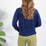 Nalls Navy Fish Sweater TCEC