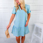 Nancy Green Garden Lace Mini Dress Mary Square