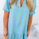 Nancy Green Garden Lace Mini Dress Mary Square