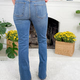 Natalie Interactive High Rise Fab Ab Bootcut Jeans KUT