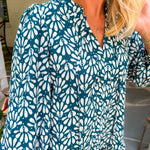 Natasha Teal Stay Polished Dress Mary Square