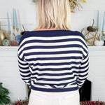 Nathan Navy Stripe Sweater Lucy Paris