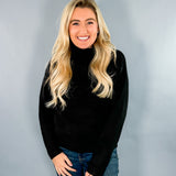 Nation Black Turtleneck Sweater Molly Bracken