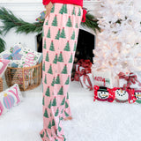 Noelle Tree Light Pink Pajama Pants the Royal Standard