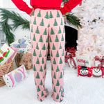 Noelle Tree Light Pink Pajama Pants the Royal Standard