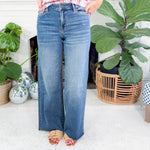 Nori High Rise Wide Leg Dark Jean HIDDEN