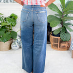 Nori High Rise Wide Leg Dark Jean HIDDEN