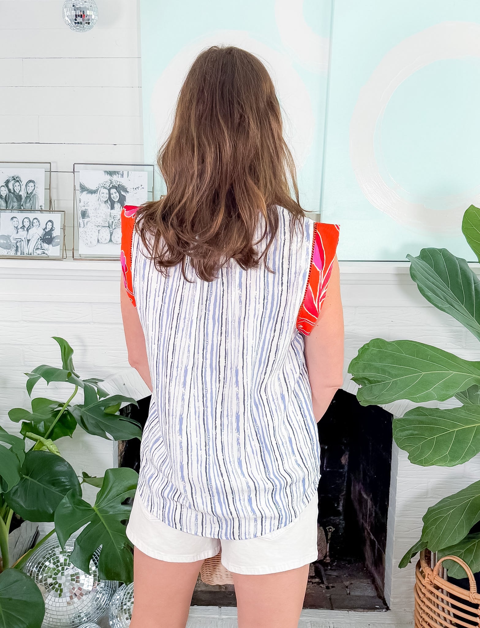 Nottingham Striped Top THML