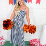 Nova Navy + White Striped Dress PINCH