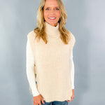 Ollie Cream Sleeveless Sweater Molly Bracken