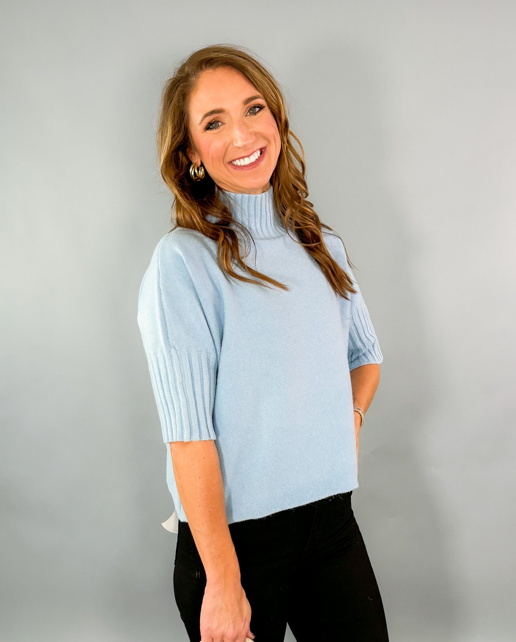 Opal Cinderella Blue Sweater