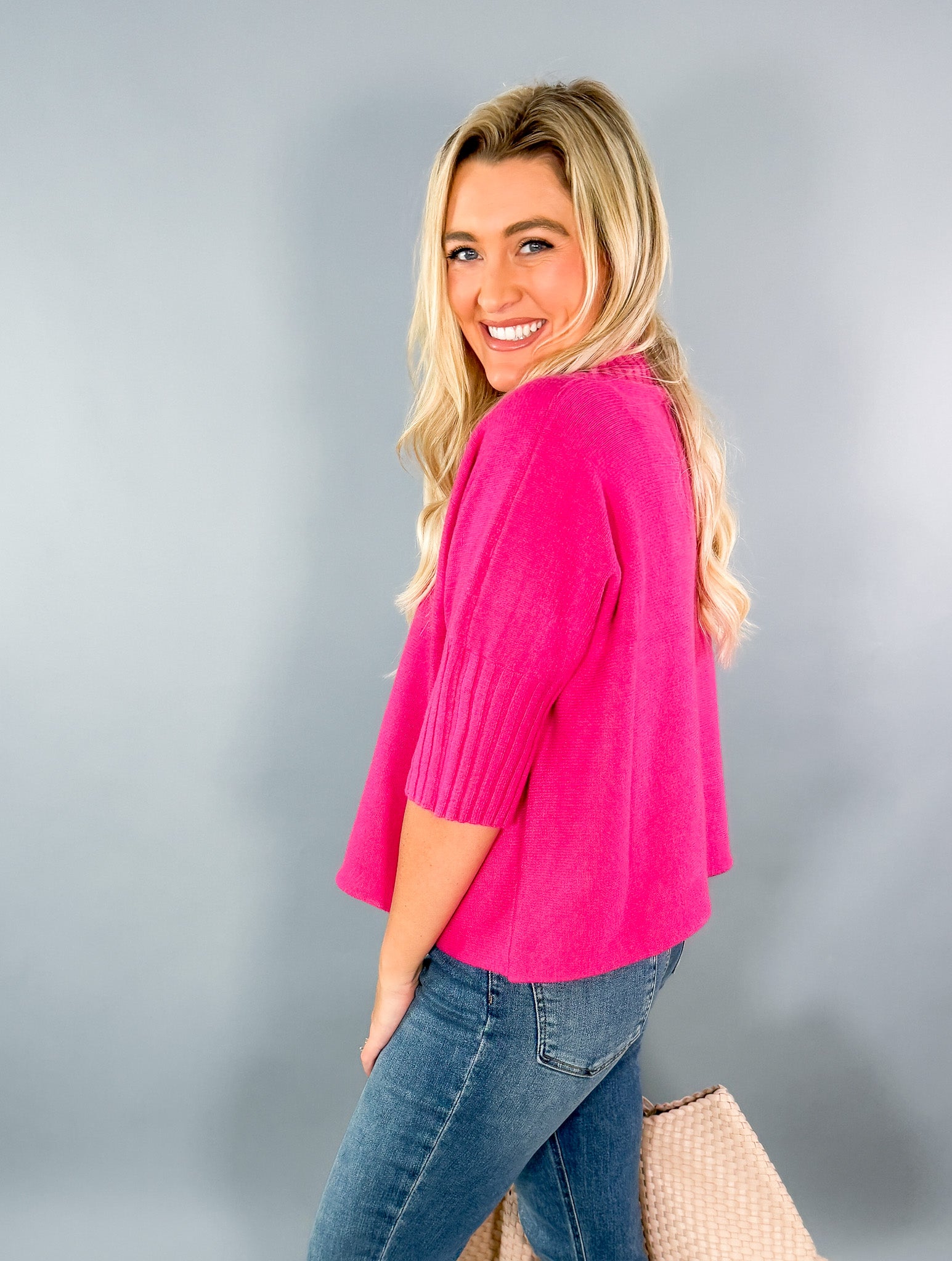 Opal Hot Pink Sweater