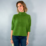 Opal Olive Turtleneck Sweater