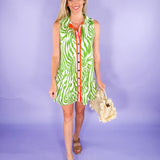 Opal_Green_Tiger_Snap_Front_Dress