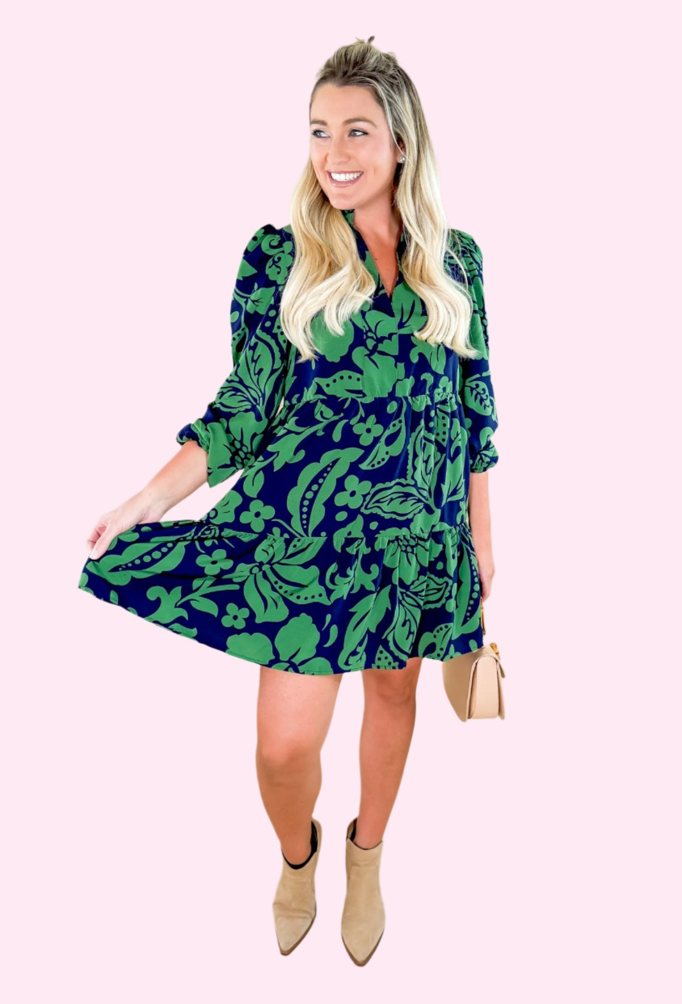 Opal_Navy_Forest_Tiered_Mini_Dress