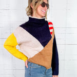 Parker Nautical Flags Inspired Sweater THML