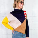 Parker Nautical Flags Inspired Sweater THML