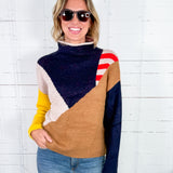 Parker Nautical Flags Inspired Sweater THML