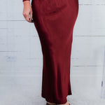 Parsons Dark Port Bias Silky Skirt BOBI