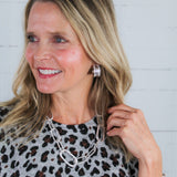 Paulette Grey Leopard Sweater Staccato