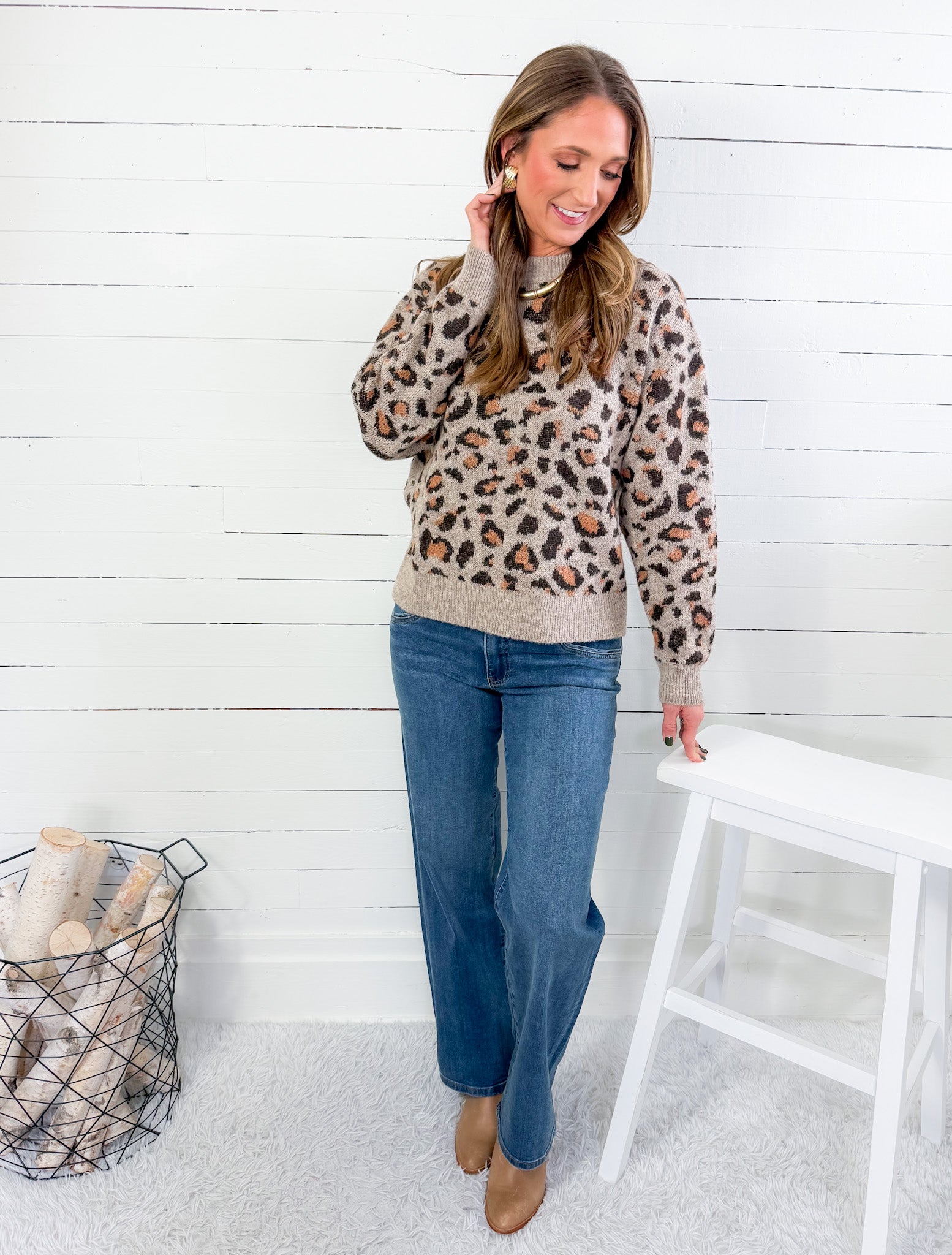Paulson Leopard Sweater THML