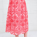 Penny Pink + Raspberry Maxi Skirt