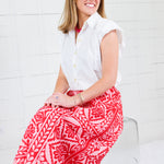 Penny Pink + Raspberry Maxi Skirt