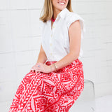 Penny Pink + Raspberry Maxi Skirt