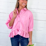 Perkins Ballet Slipper Pink Flounce Top Entro