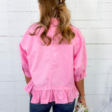 Perkins Ballet Slipper Pink Flounce Top Entro