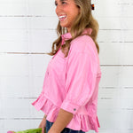 Perkins Ballet Slipper Pink Flounce Top Entro