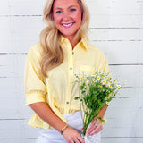 Perkins Sunny Yellow Flounce Top Entro