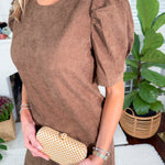 Phoebe Chocolate Fine Wale Corduroy Dress Molly Bracken