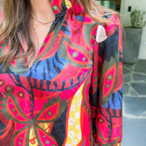 Phoebe Jungle Floral Top Alden Adair 