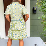 Phoebe Olive Sundial Mini Dress THML