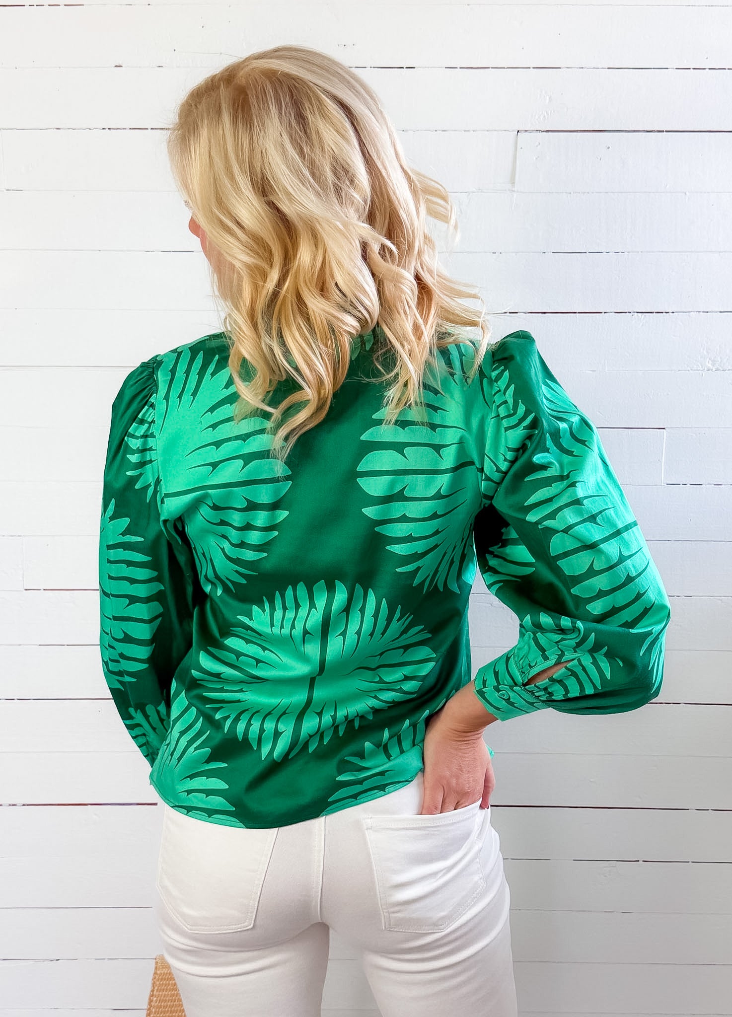 Phoebe Palm Royale Top Alden Adair