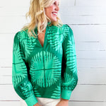 Phoebe Palm Royale Top Alden Adair