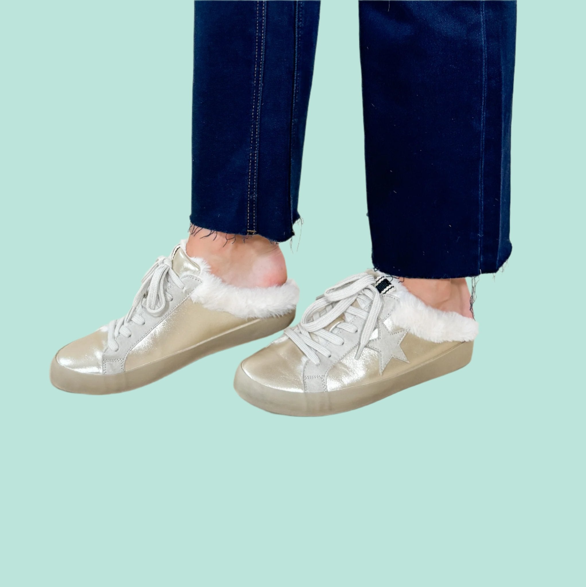 Pinah_Golden_Slip_On_Sneaker