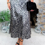 Piston Dark Grey + Metallic Slip Skirt Molly Bracken