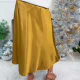 Piston Gold Slip Skirt Molly Bracken
