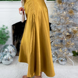 Piston Gold Slip Skirt Molly Bracken