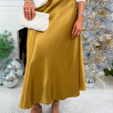 Piston Gold Slip Skirt Molly Bracken