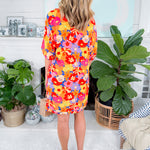 Poppy Floral Fusion Mini Dress Emily McCarthy