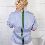 Poppy Grapemist Stripe Top Emily Mccarthy