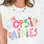 Poppy & Pine Oopsie Daisies Sleeveless Tee Poppy & Pine