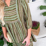 Potter Olive Mini Dress