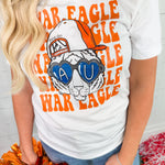 Preppy Mascot Auburn Mascot Tee