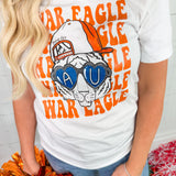 Preppy Mascot Auburn Mascot Tee