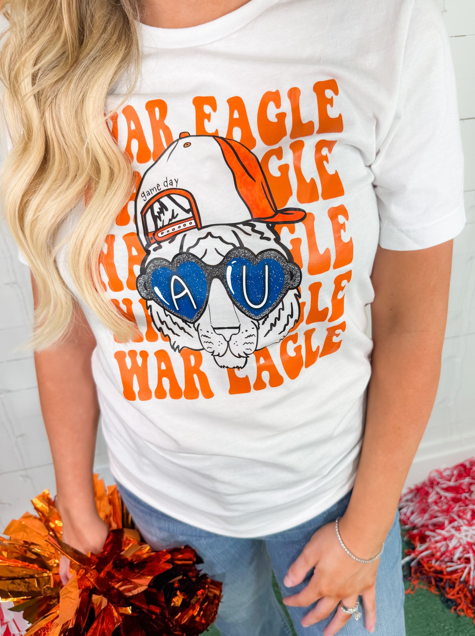 Preppy Mascot Auburn Mascot Tee