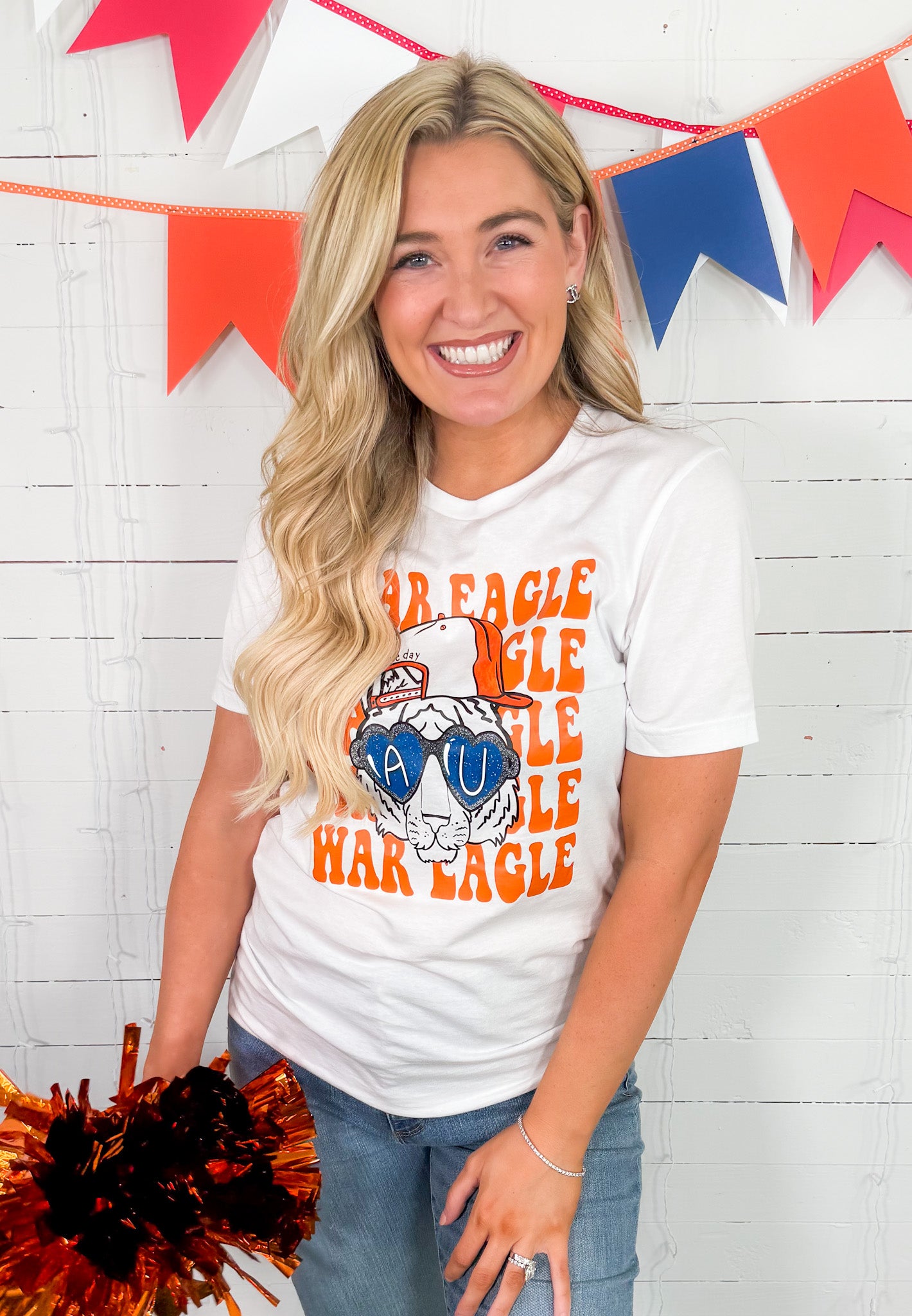 Preppy Mascot Auburn Mascot Tee